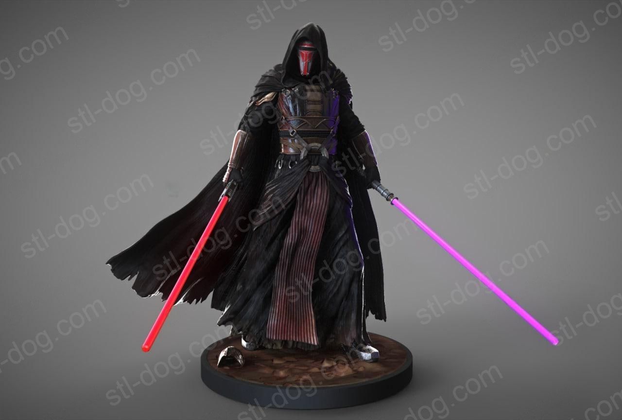 星球大战 达斯·瑞文 3D打印图纸